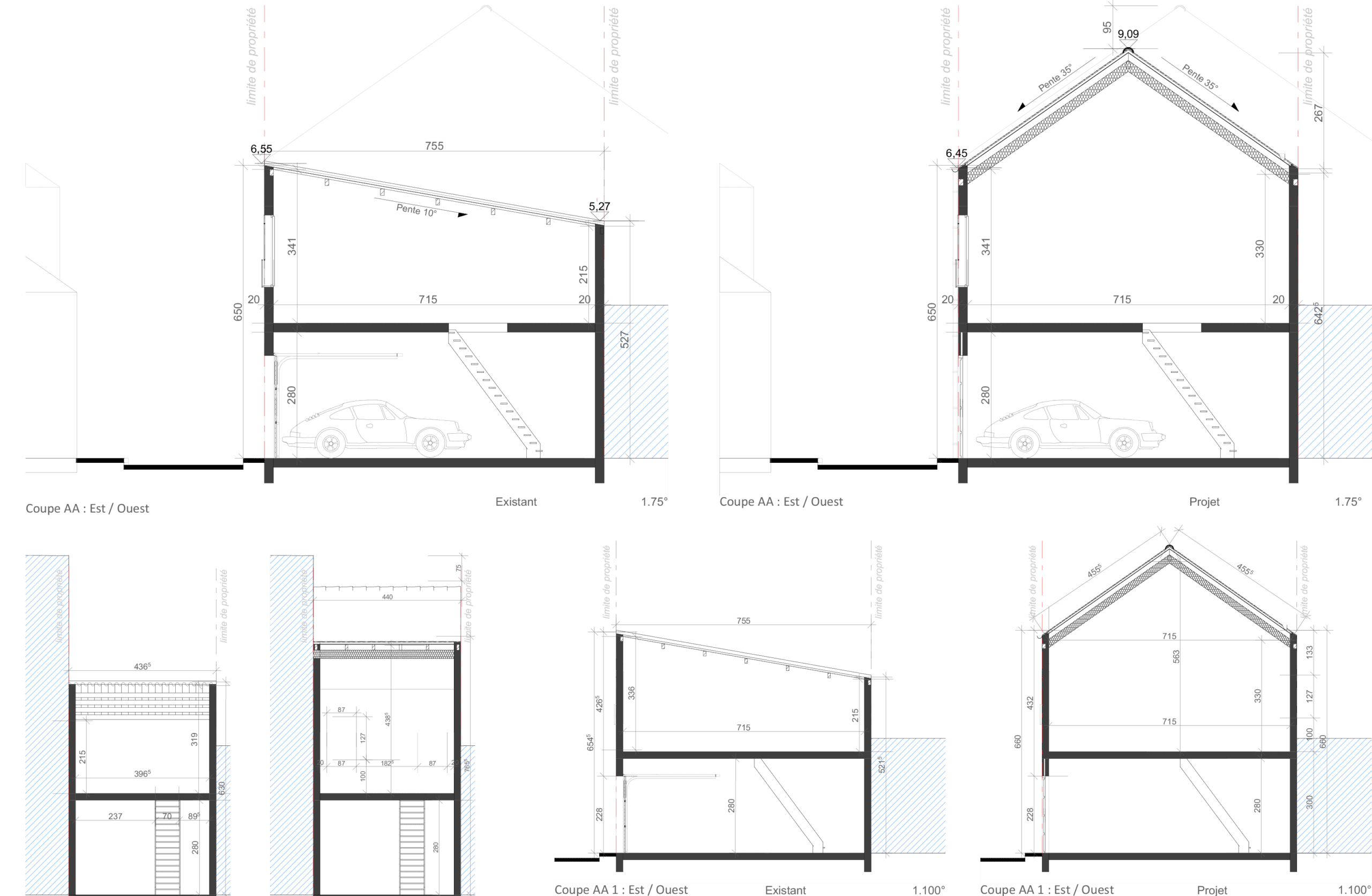Toiture — principes de réfection : couverture, rives et traitement des points singuliers